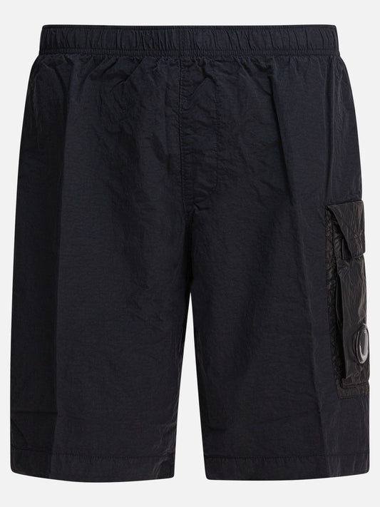 Short da mare Solid colour  Nero - C.P. Company Uomo | PDP | VIETTI Online Store 
