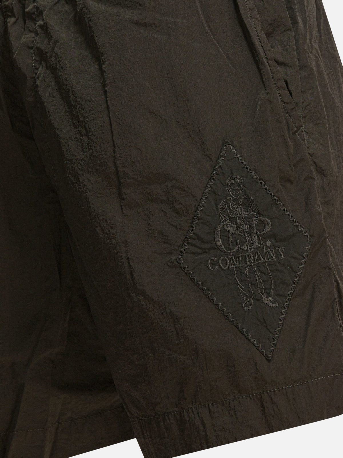 C.P. Company "Eco-Chrome R" swim shorts Brown