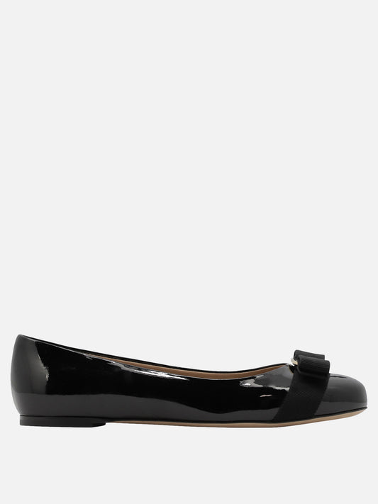 Ballerine classiche 0574556  Nero - Ferragamo Donna | VIETTI Online Store 

