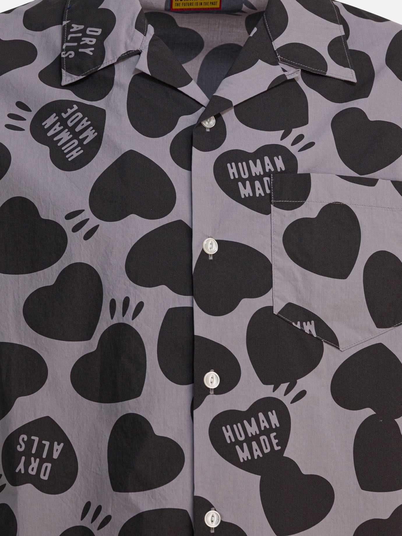 Camicie casual Print  Grigio - Human Made Uomo | PDP | VIETTI Online Store | thumbnail_3