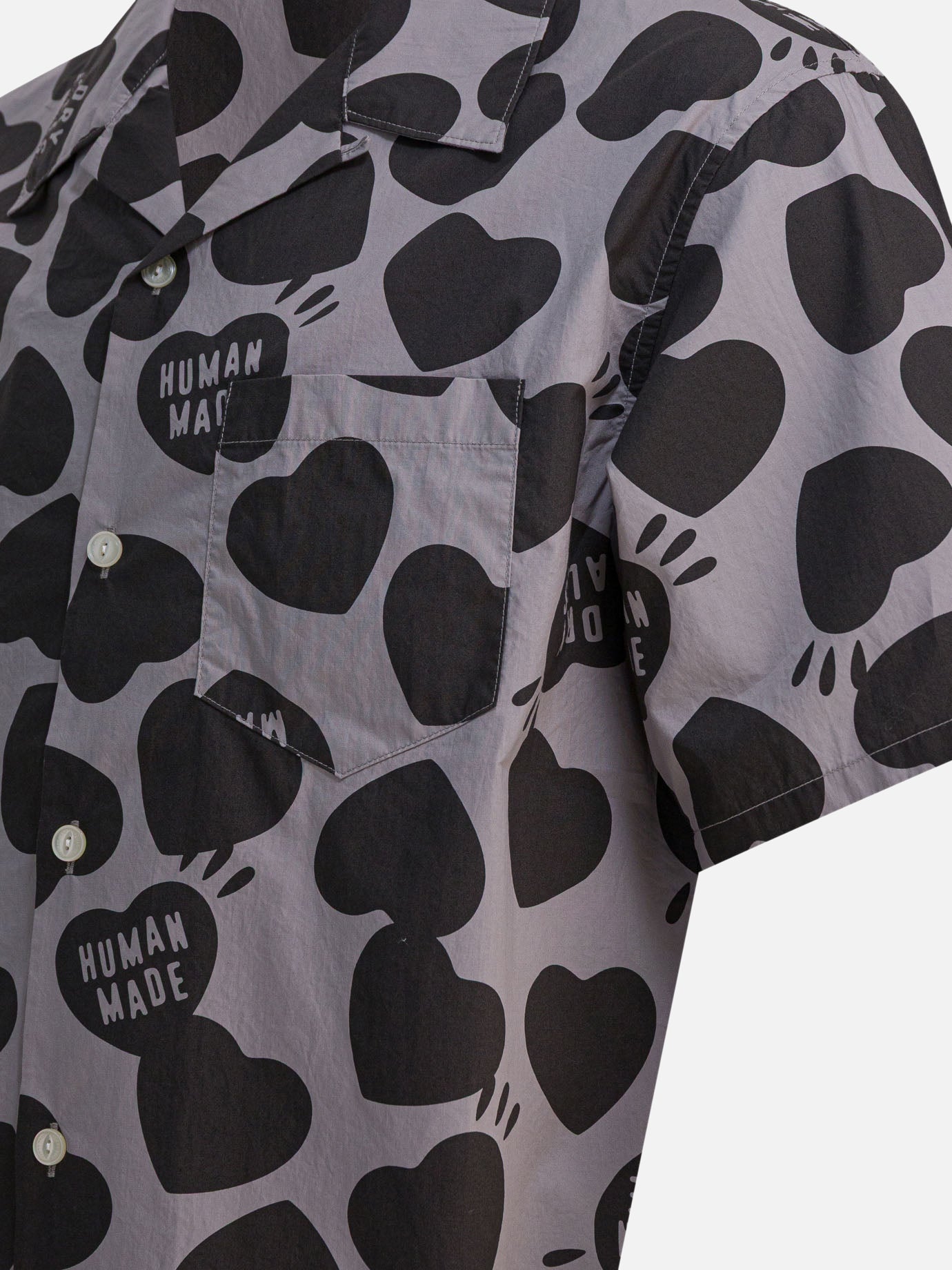 Camicie casual Print  Grigio - Human Made Uomo | PDP | VIETTI Online Store | Zoom-Modal_4

