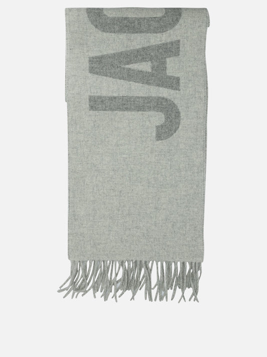 Sciarpe con frange 100% wool  Grigio - Jacquemus Uomo | PLP | VIETTI Online Store 
