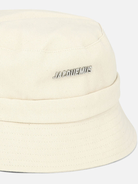 Jacquemus "Gadjo" bucket hat White


