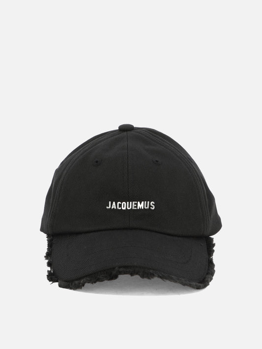 Trucker caps Logo  Black - Jacquemus Men | PDP | VIETTI Online Store 
