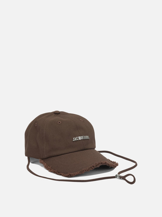 Trucker caps Logo  Brown - Jacquemus Men | PDP | VIETTI Online Store | 2
