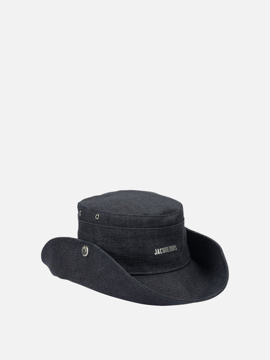 Bucket hats Logo  Blue - Jacquemus Men | PLP | VIETTI Online Store | 2
