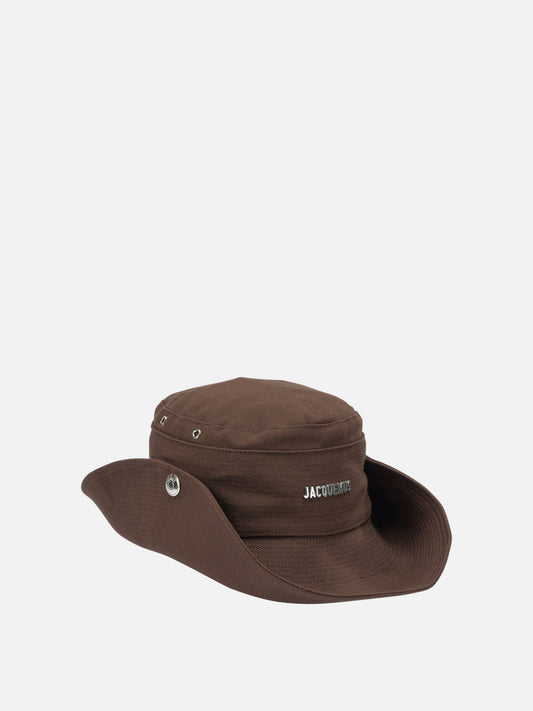 Bucket hats Logo  Brown - Jacquemus Men | PLP | VIETTI Online Store | 2
