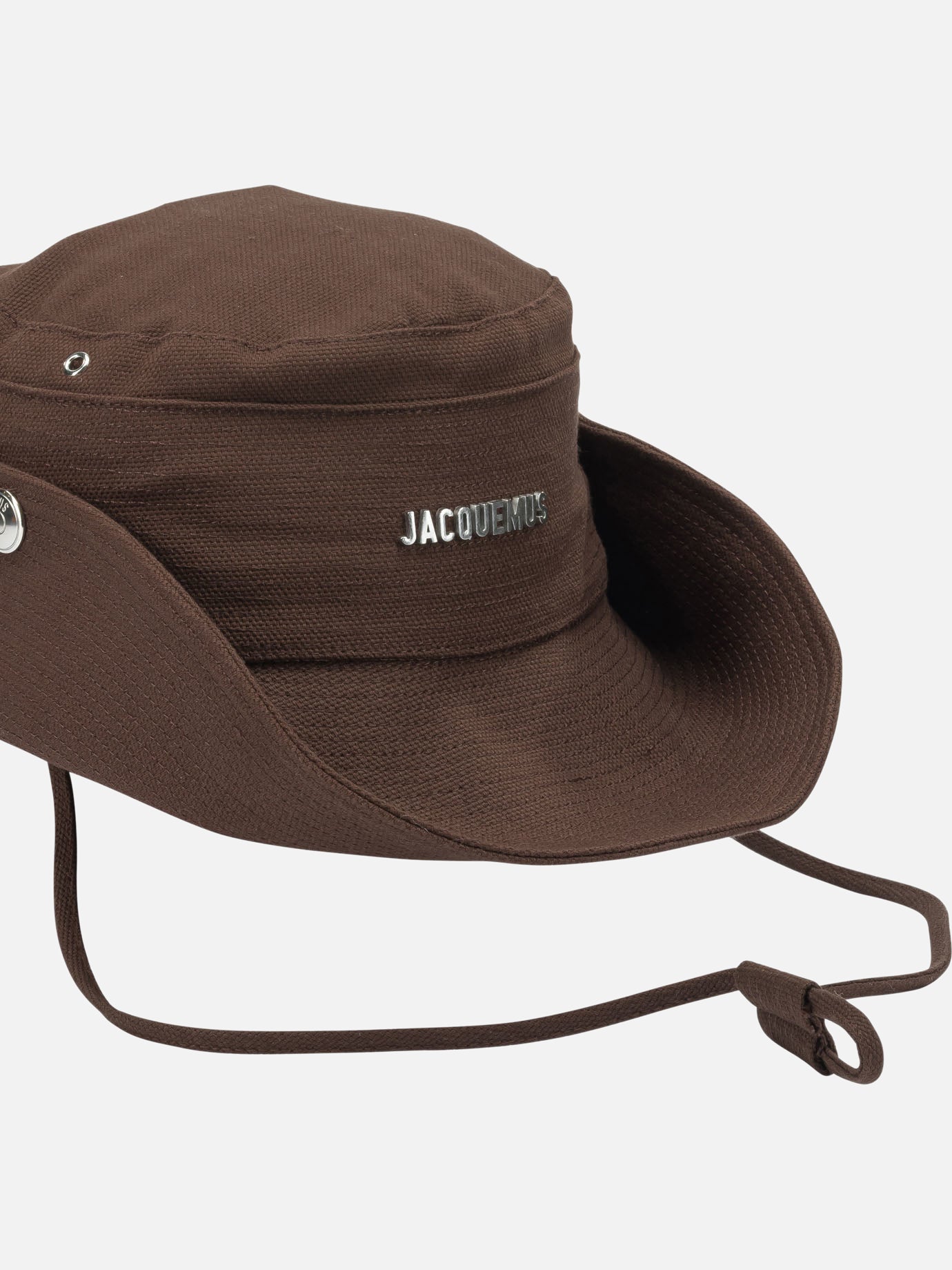 Bucket hats Logo  Brown - Jacquemus Men | PDP | VIETTI Online Store | thumbnail_4
