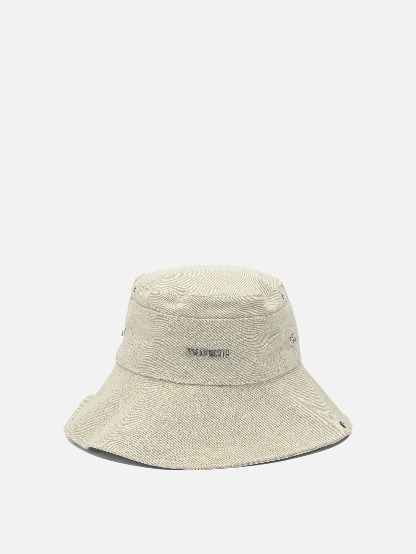 Bucket hats Logo  White - Jacquemus Men | PDP | VIETTI Online Store | Zoom-Modal
