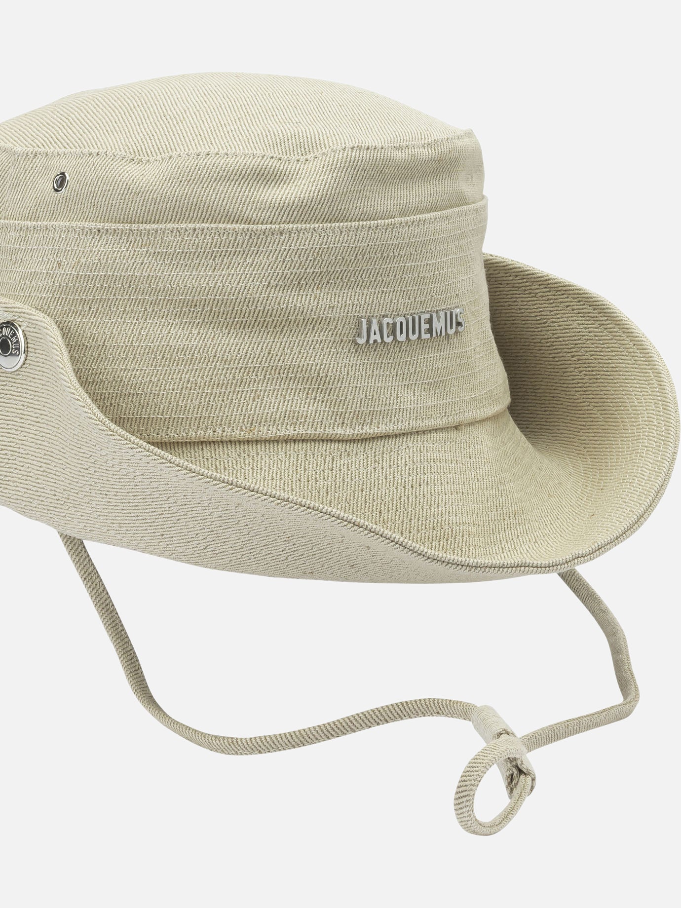 Bucket hats Logo  White - Jacquemus Men | PDP | VIETTI Online Store | thumbnail_4