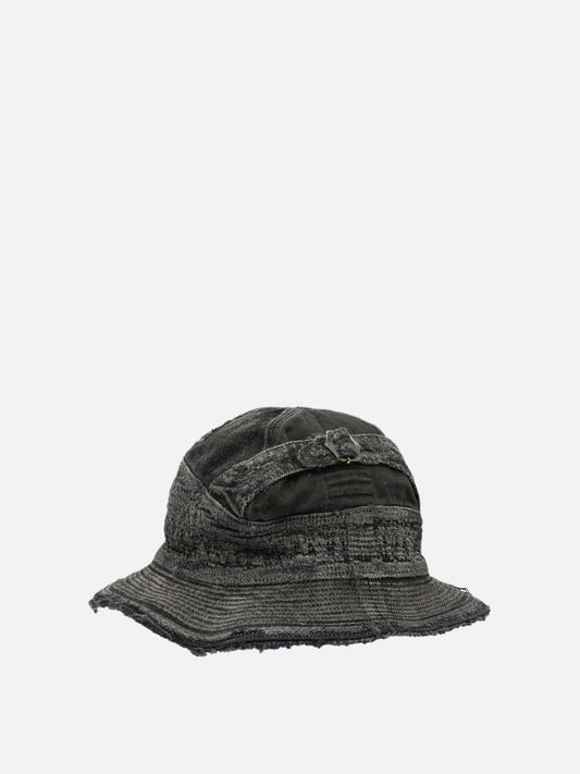 KAPITAL "The Old Man and the Sea" bucket hat Blue

