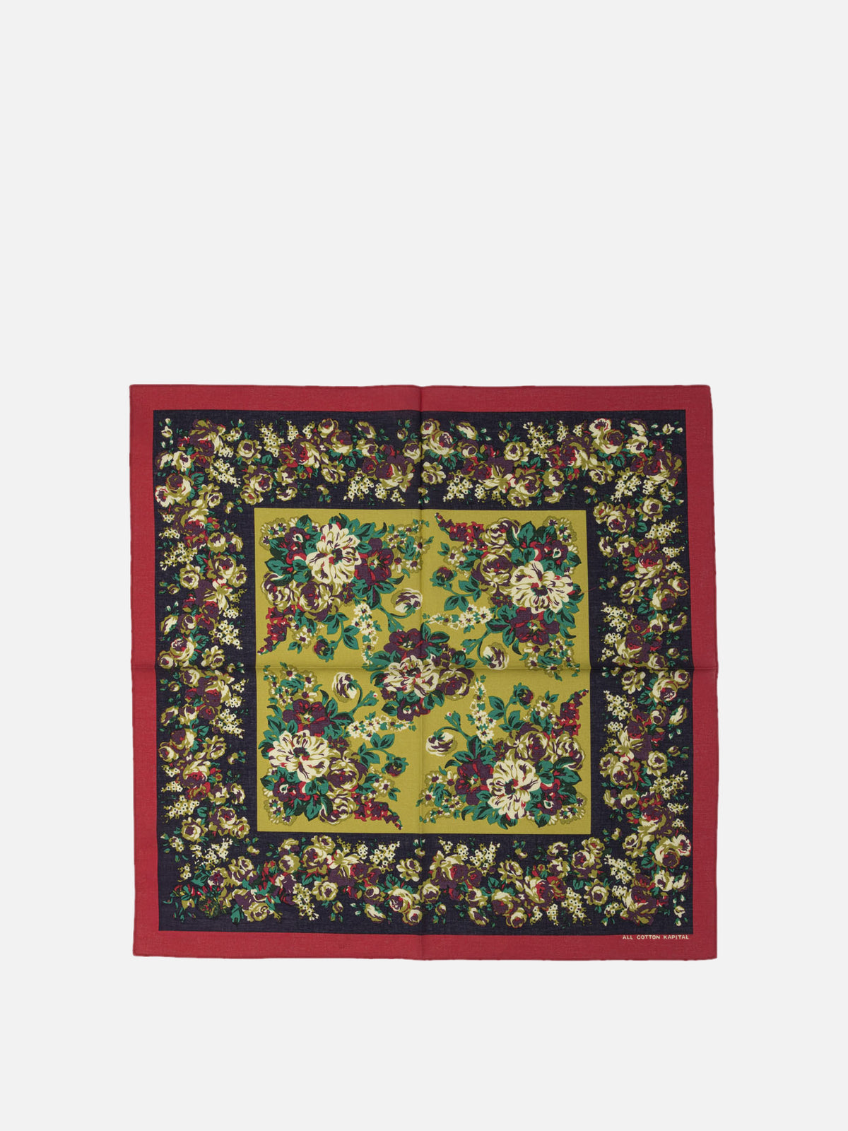 KAPITAL "Nadeshiko" scarf Red