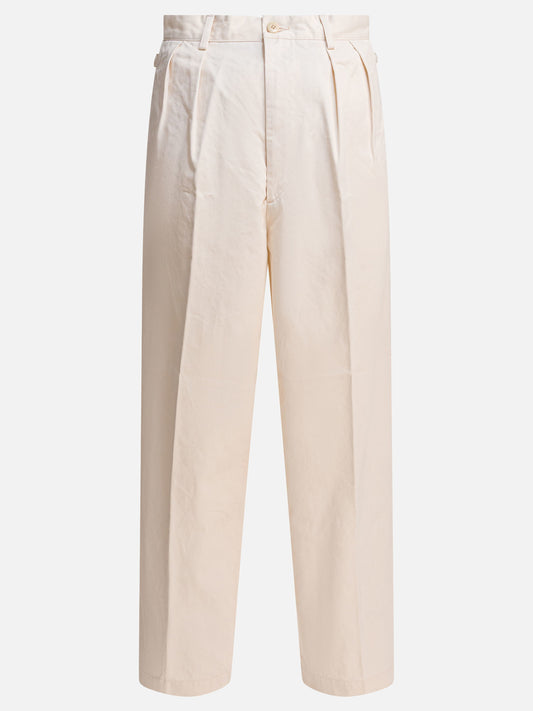 Pantaloni casual Solid colour  Beige - KAPITAL Uomo | PDP | VIETTI Online Store 
