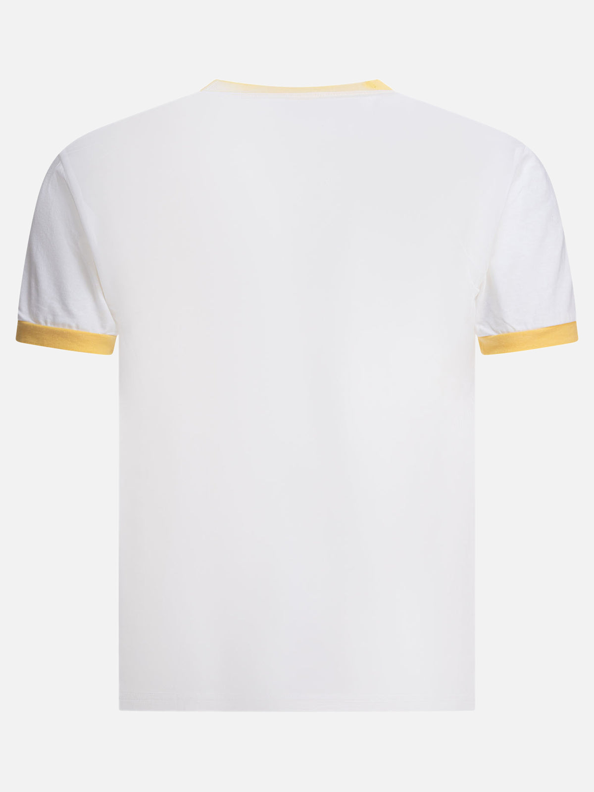 KAPITAL T-shirt "Ringer Rainbowy" Bianco - VIETTI
