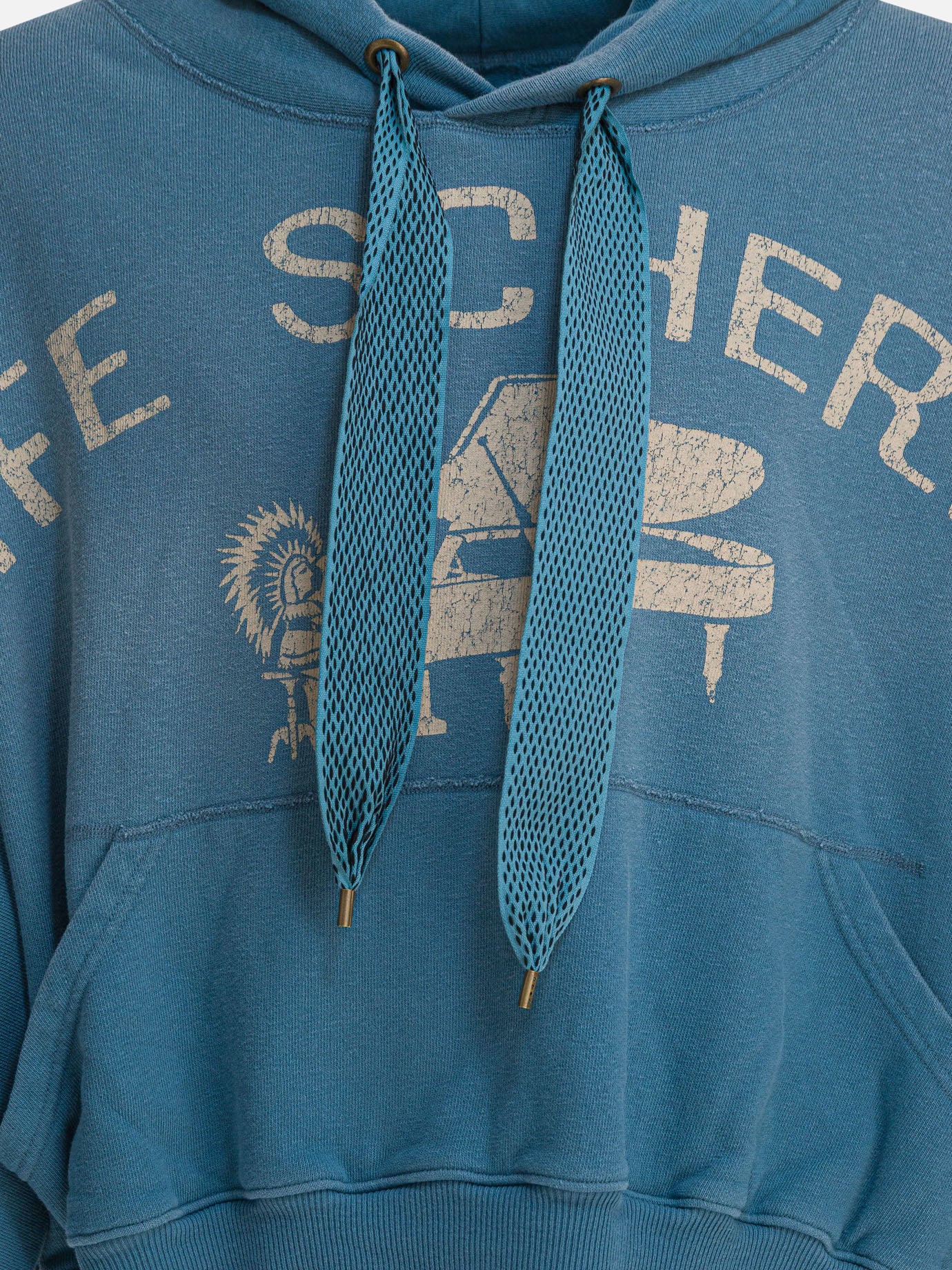 Felpe con cappuccio Print  Blu - KAPITAL Uomo | PDP | VIETTI Online Store | thumbnail_3