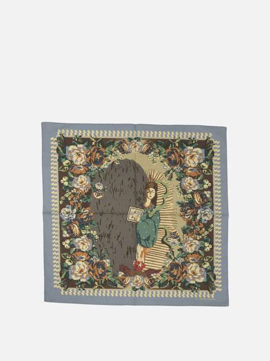 Foulard 100% cotton  Azzurro - KAPITAL Uomo | PLP | VIETTI Online Store 
