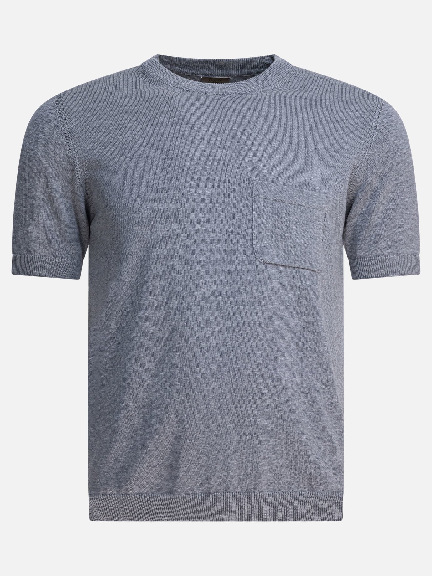 T-shirt girocollo Solid colour  Grigio - Rakkì Uomo | PDP | VIETTI Online Store | thumbnail