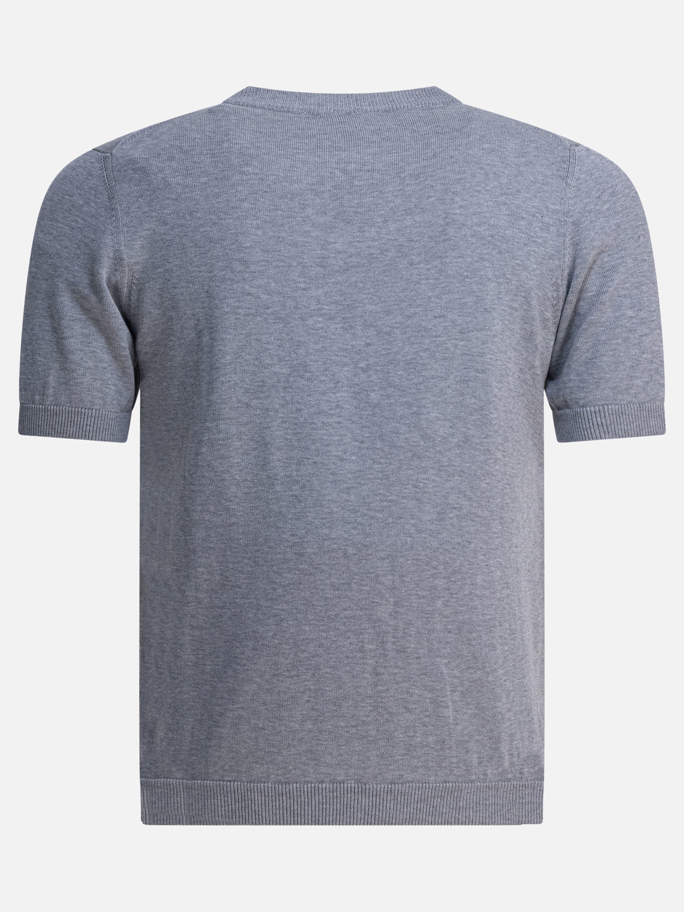 T-shirt girocollo Solid colour  Grigio - Rakkì Uomo | PDP | VIETTI Online Store | Zoom-Modal_2
