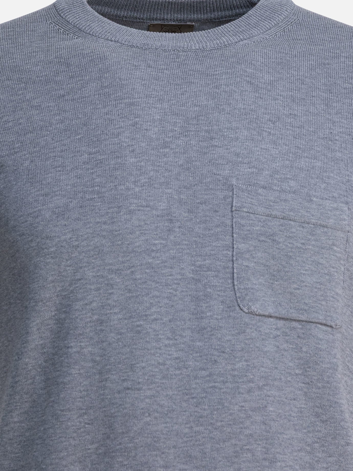 T-shirt girocollo Solid colour  Grigio - Rakkì Uomo | PDP | VIETTI Online Store | thumbnail_3