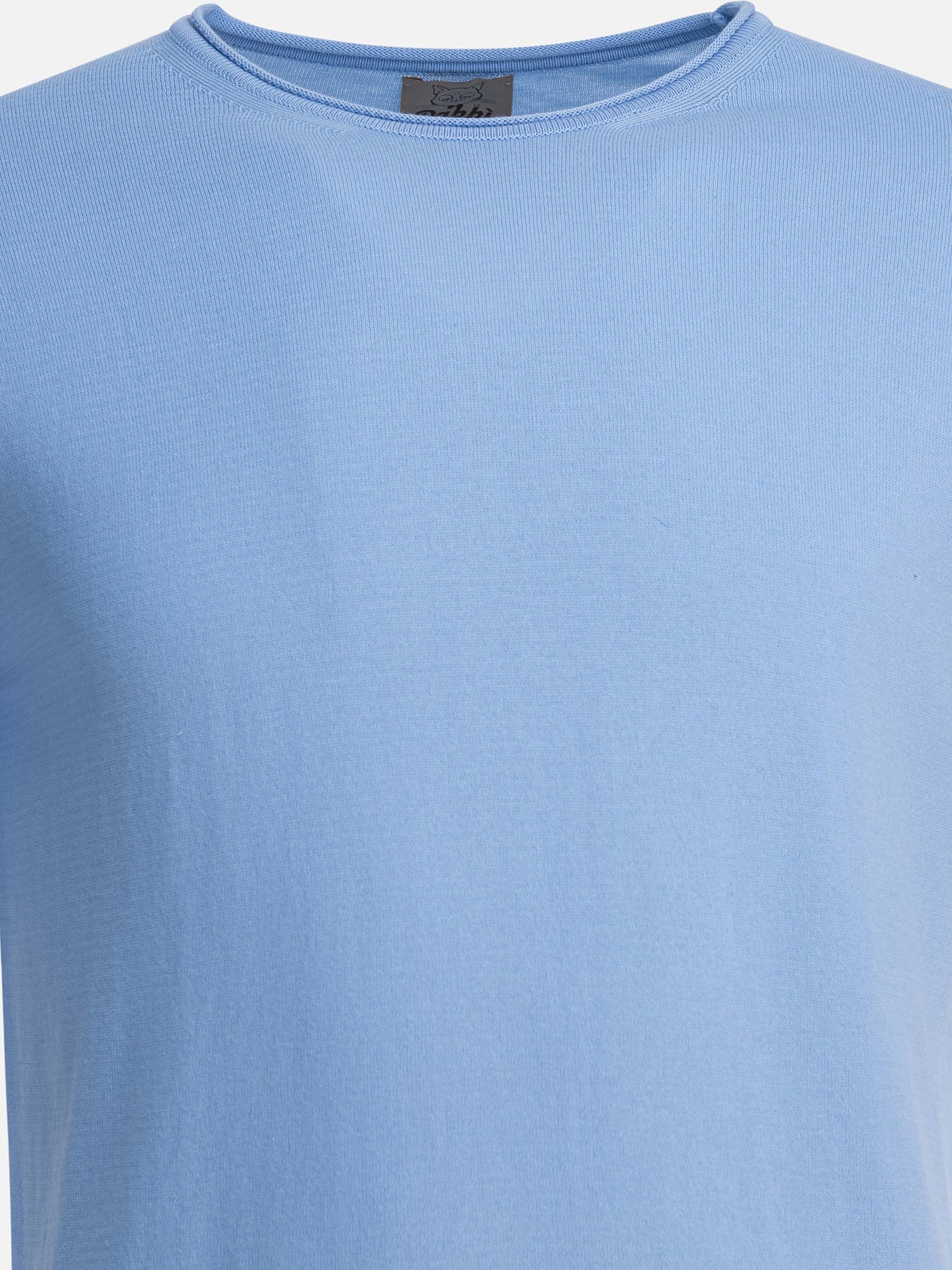 T-shirt girocollo Solid colour  Azzurro - Rakkì Uomo | PDP | VIETTI Online Store | Zoom-Modal_3
