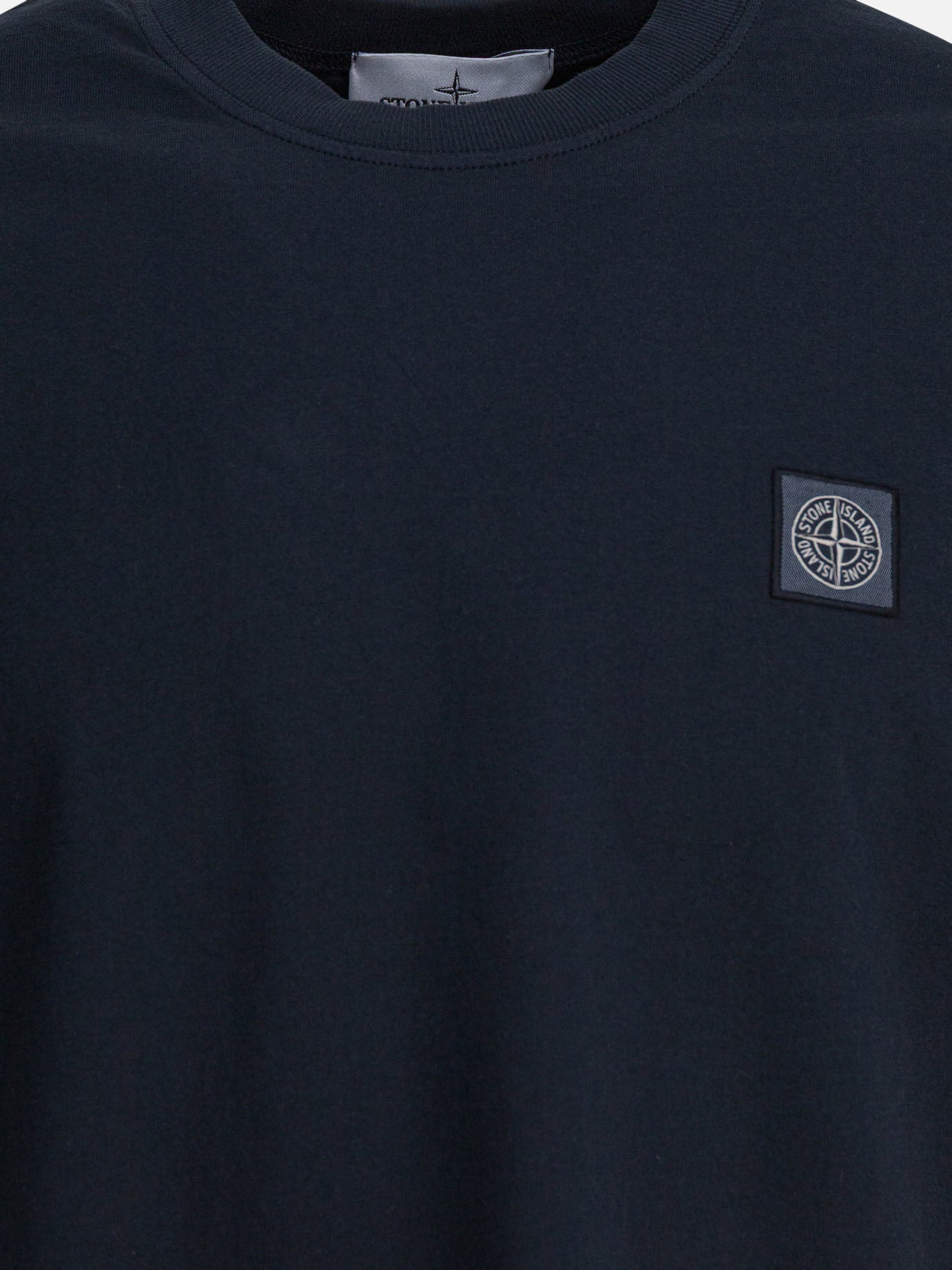 T-shirt girocollo Logo  Blu - Stone Island Uomo | PDP | VIETTI Online Store | Zoom-Modal_3
