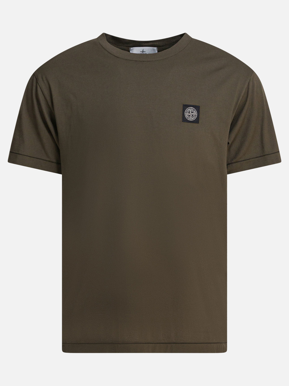 Stone Island Cotton jersey t-shirt Green