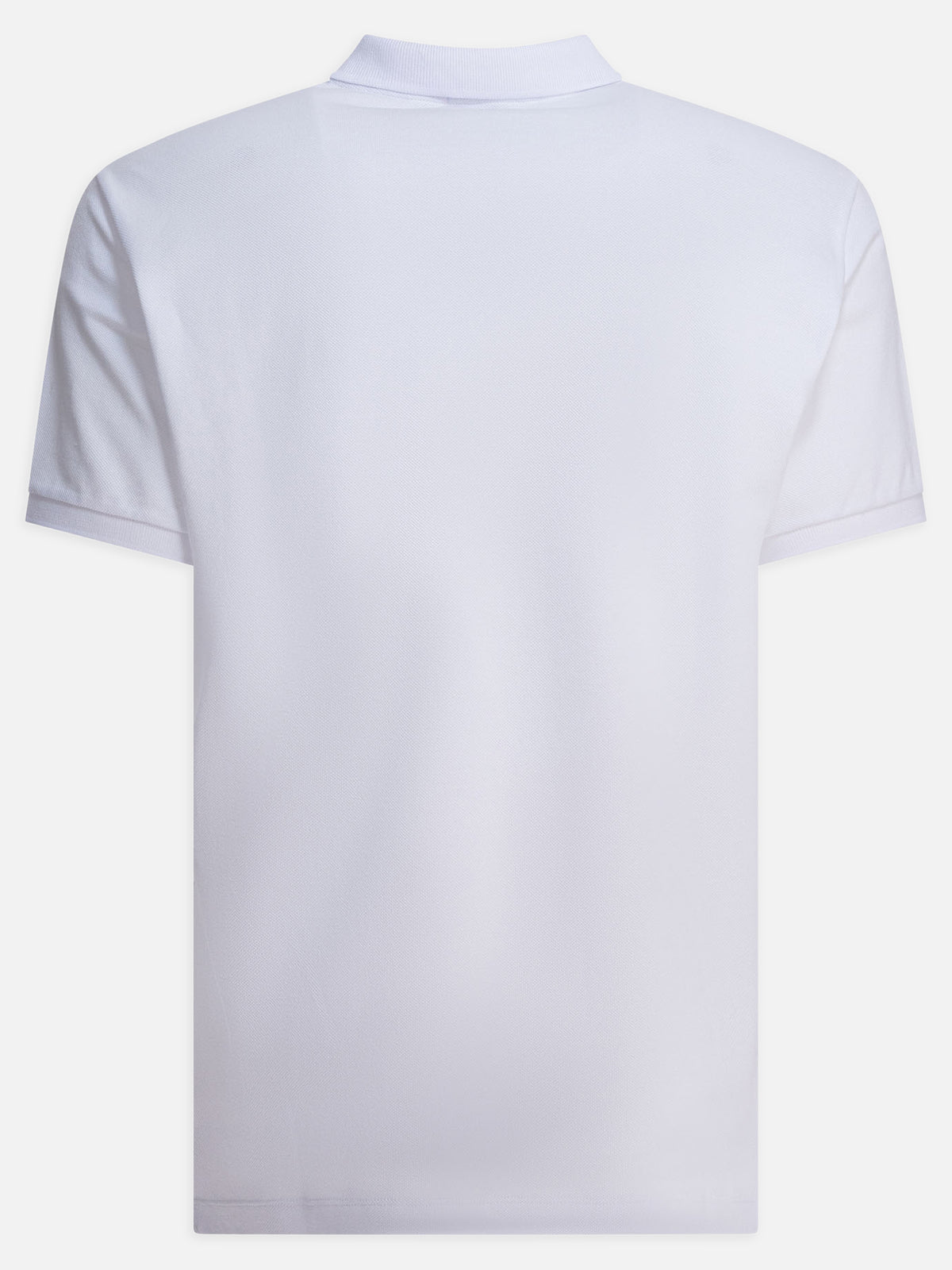 Stone Island Polo in piquet di cotone biologico Bianco - VIETTI