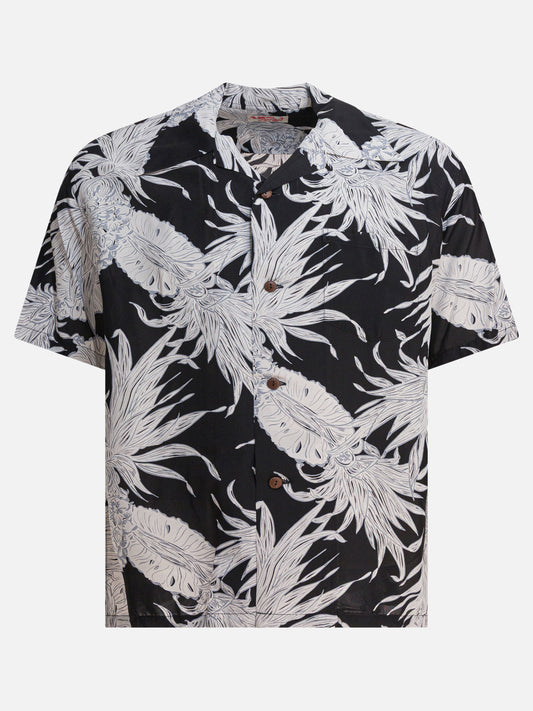 Sun Surf Camicia "Island Pineapple" 22222775_L Black 1