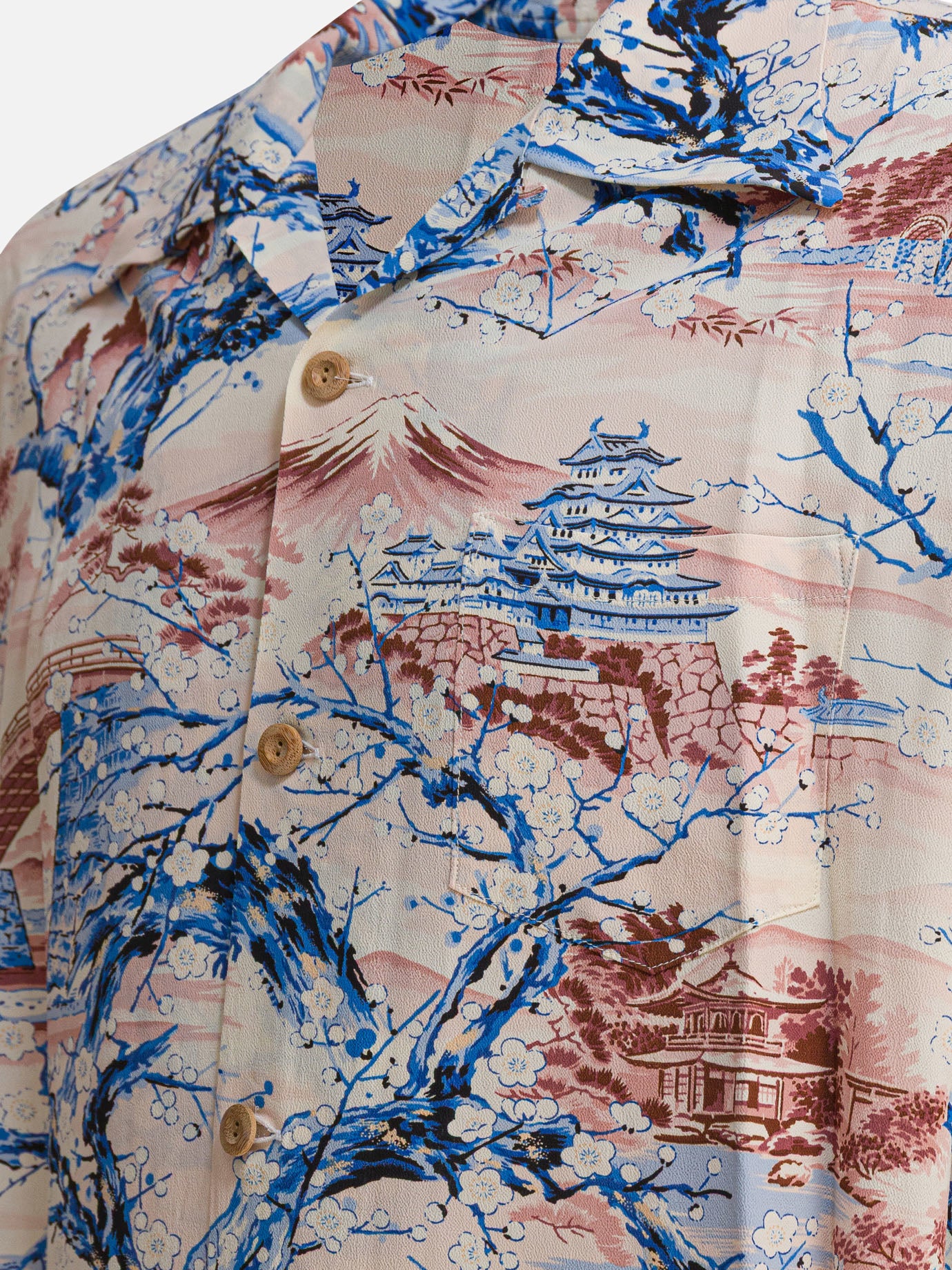 Camicie casual Print  Azzurro - Sun Surf Uomo | PDP | VIETTI Online Store | thumbnail_4