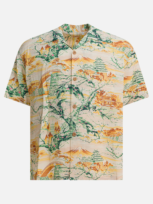 Sun Surf Camicia "Scenery of Japan" 29979962_L Yellow 1