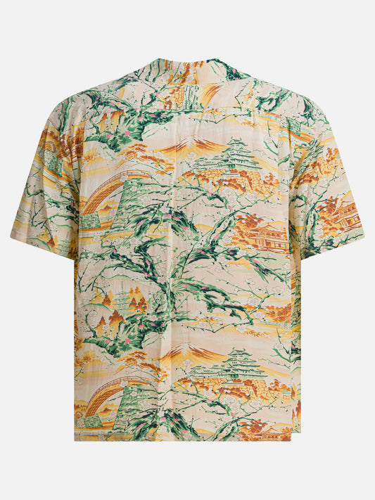 Sun Surf Camicia "Scenery of Japan" 29979962_L Yellow 2