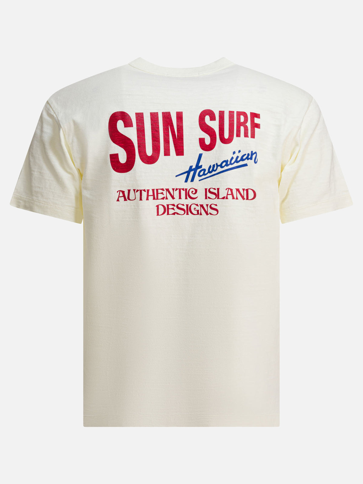 Sun Surf T-shirt with logo Beige - VIETTI
