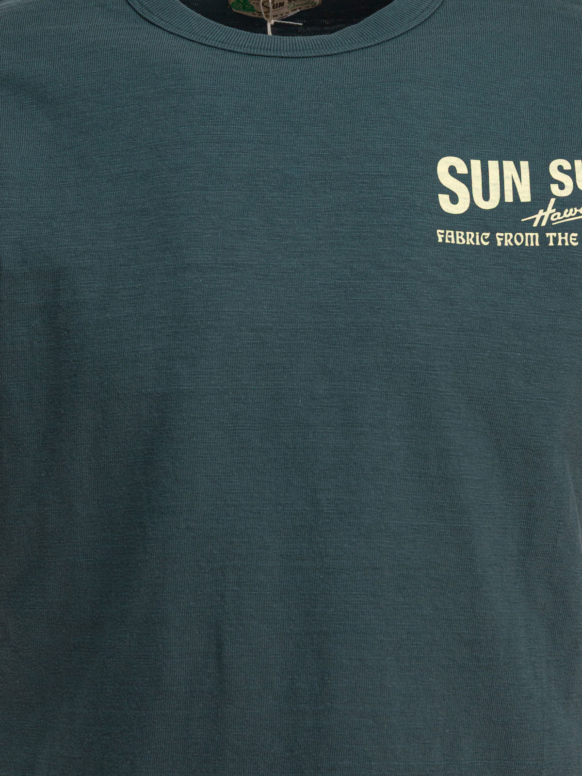 Sun Surf T-shirt with logo Green