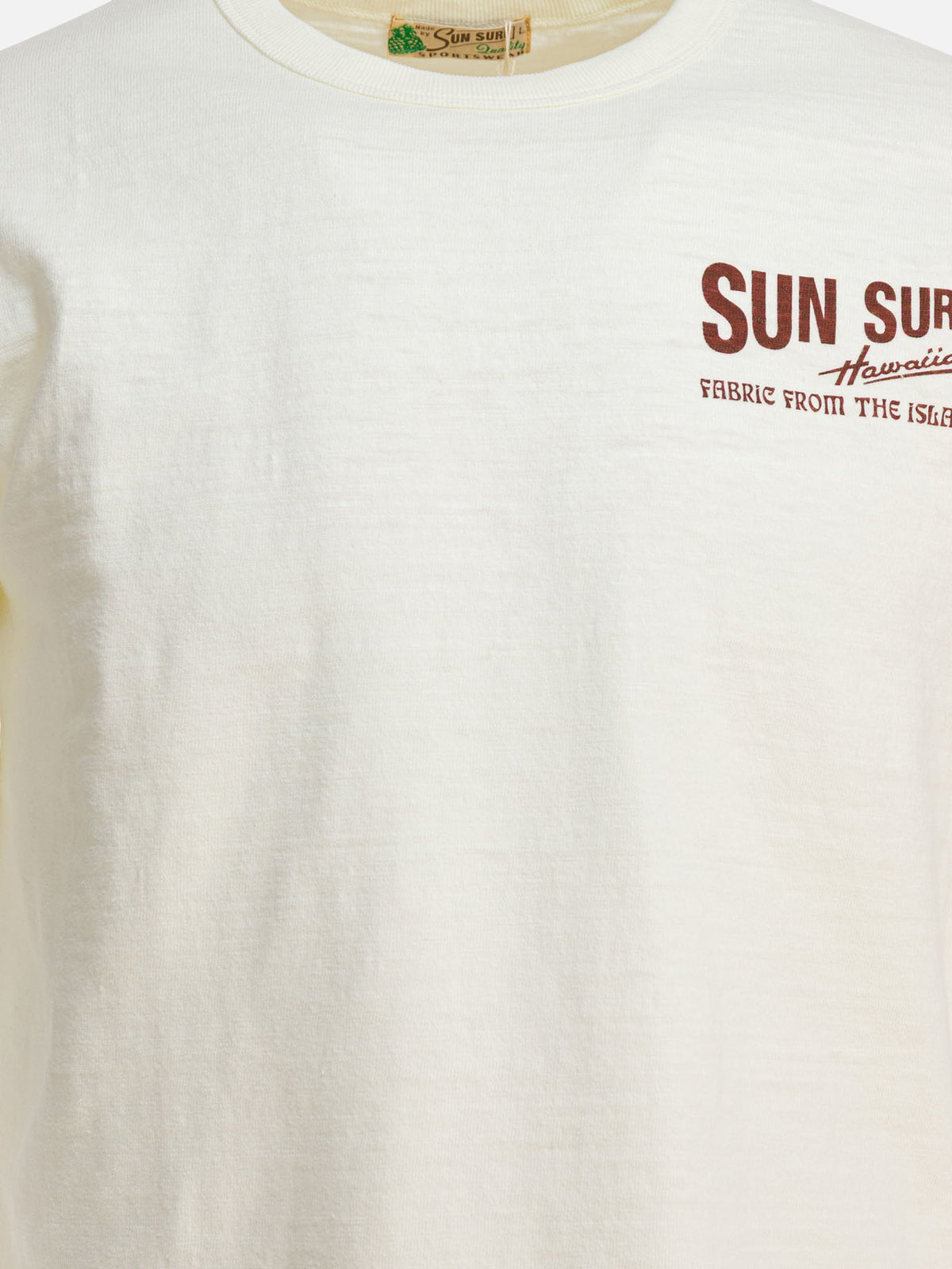 Sun Surf T-shirt "McCully Chop Sui" Beige - VIETTI