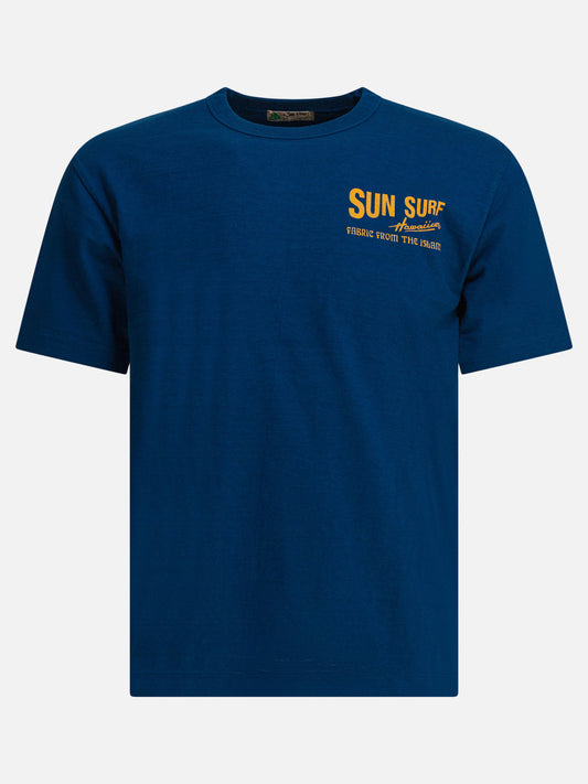 T-shirt girocollo Logo  Blu - Sun Surf Uomo | PLP | VIETTI Online Store 
