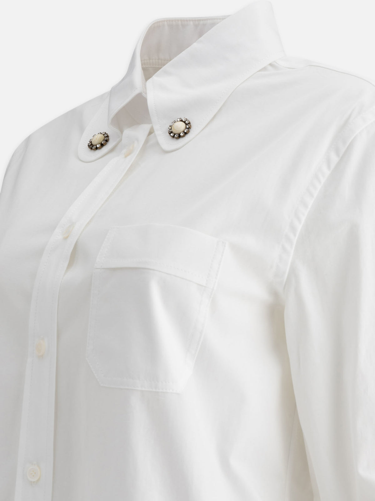 Valentino Cotton poplin shirt White