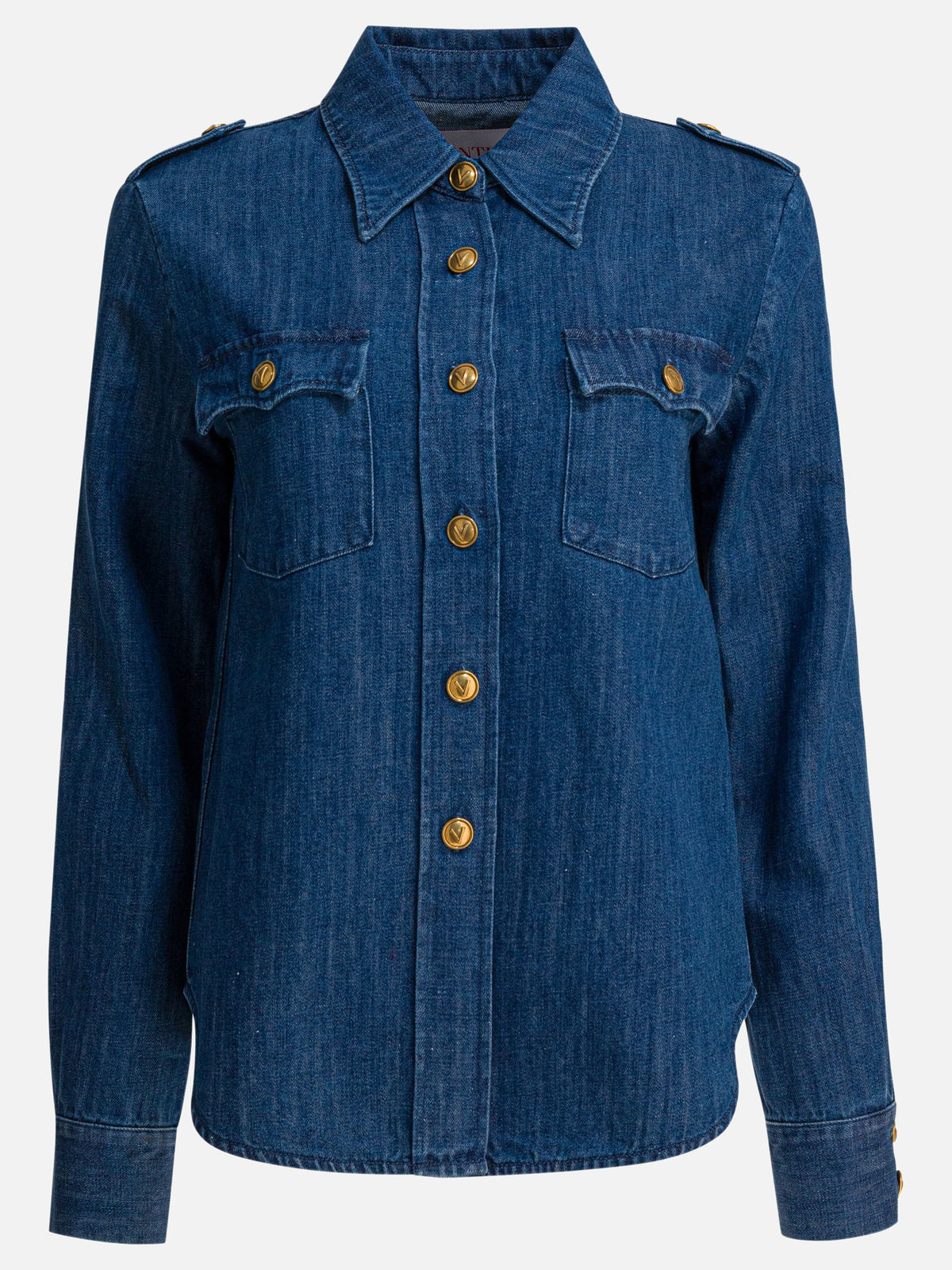 Valentino Western style shirt Blue