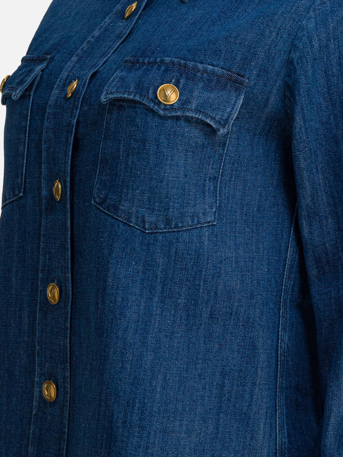 Valentino Western style shirt Blue