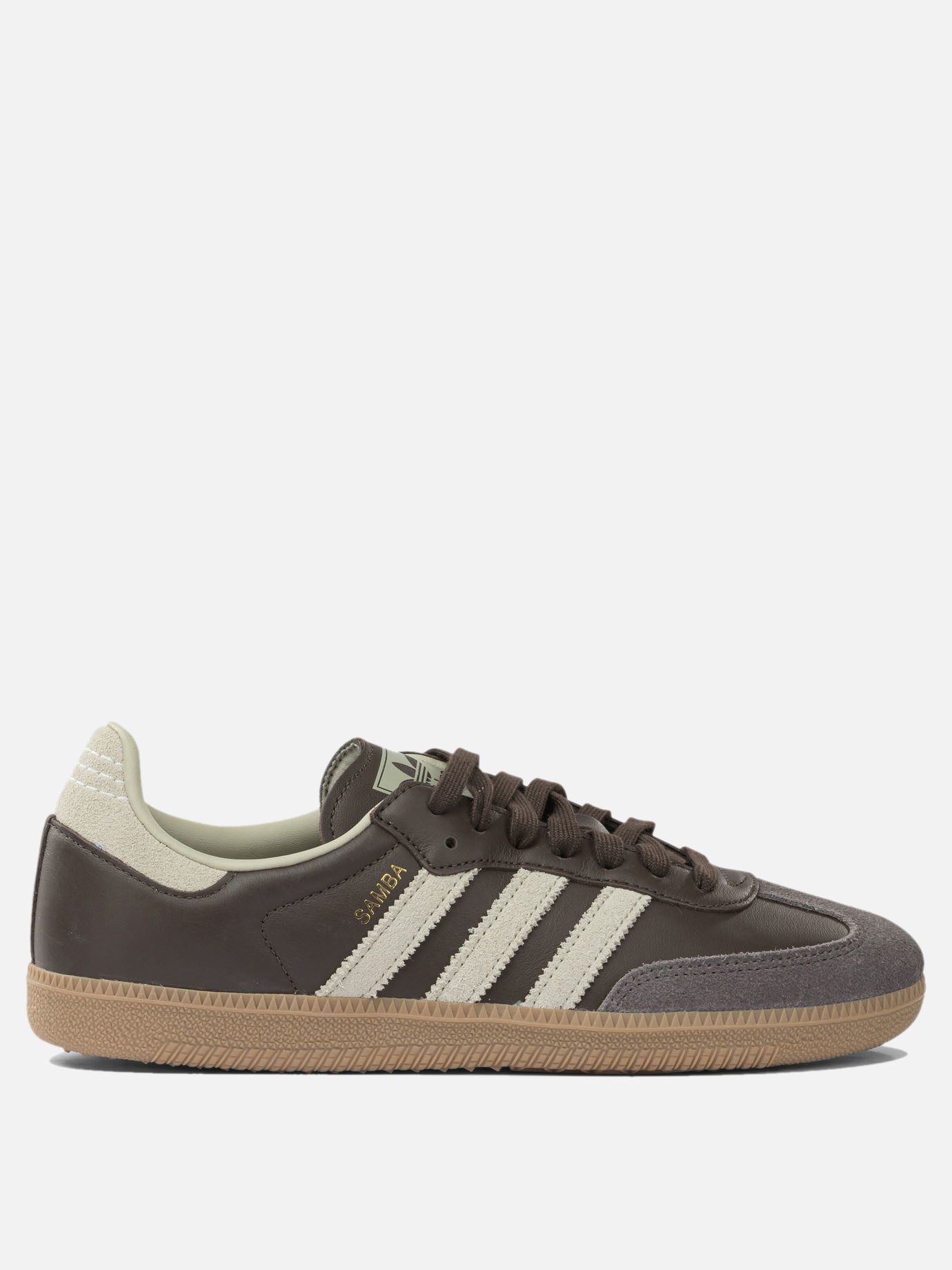Low top sneakers 100% calf leather - 100% rubber  Brown - Adidas Originals Men | PDP | VIETTI Online Store | thumbnail