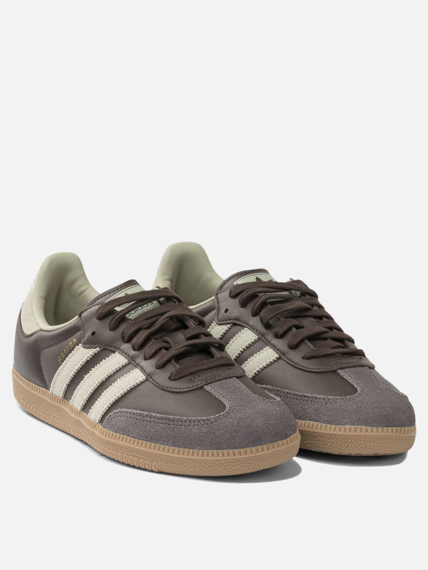 Low top sneakers 100% calf leather - 100% rubber  Brown - Adidas Originals Men | PDP | VIETTI Online Store | thumbnail_2
