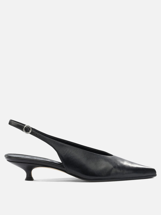 Slingbacks 100% nappa leather - 90% cow leather 10% rubber  Black - Aeyde Women | PLP | VIETTI Online Store 
