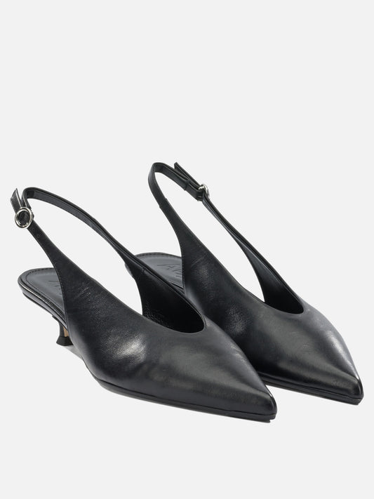 Slingbacks 100% nappa leather - 90% cow leather 10% rubber  Black - Aeyde Women | PLP | VIETTI Online Store | 2
