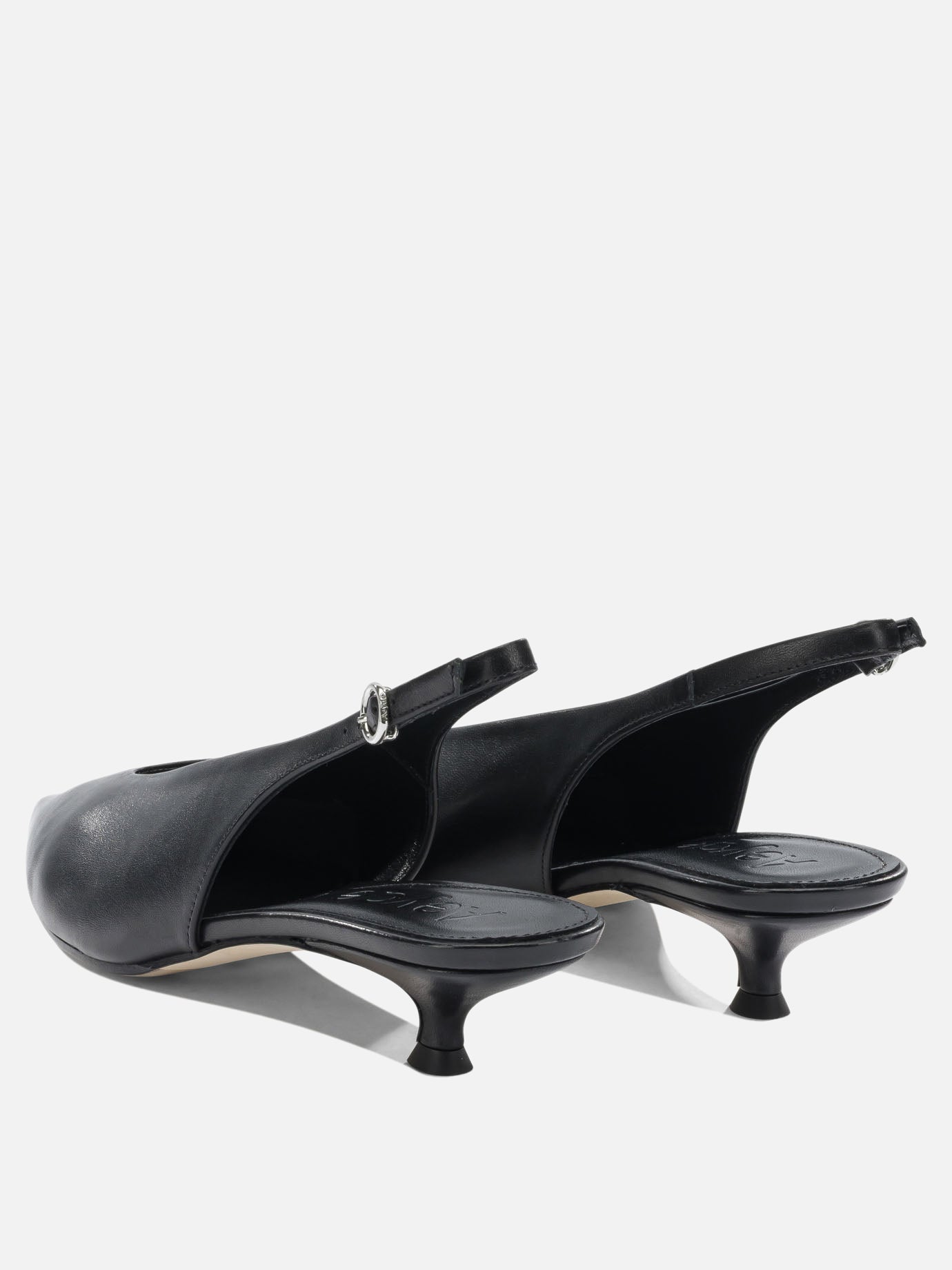 Slingbacks 100% nappa leather - 90% cow leather 10% rubber  Black - Aeyde Women | PDP | VIETTI Online Store | thumbnail_4