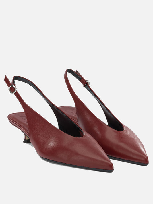 Slingbacks 100% nappa leather - 90% cow leather 10% rubber  Bordeaux - Aeyde Women | PLP | VIETTI Online Store | 2
