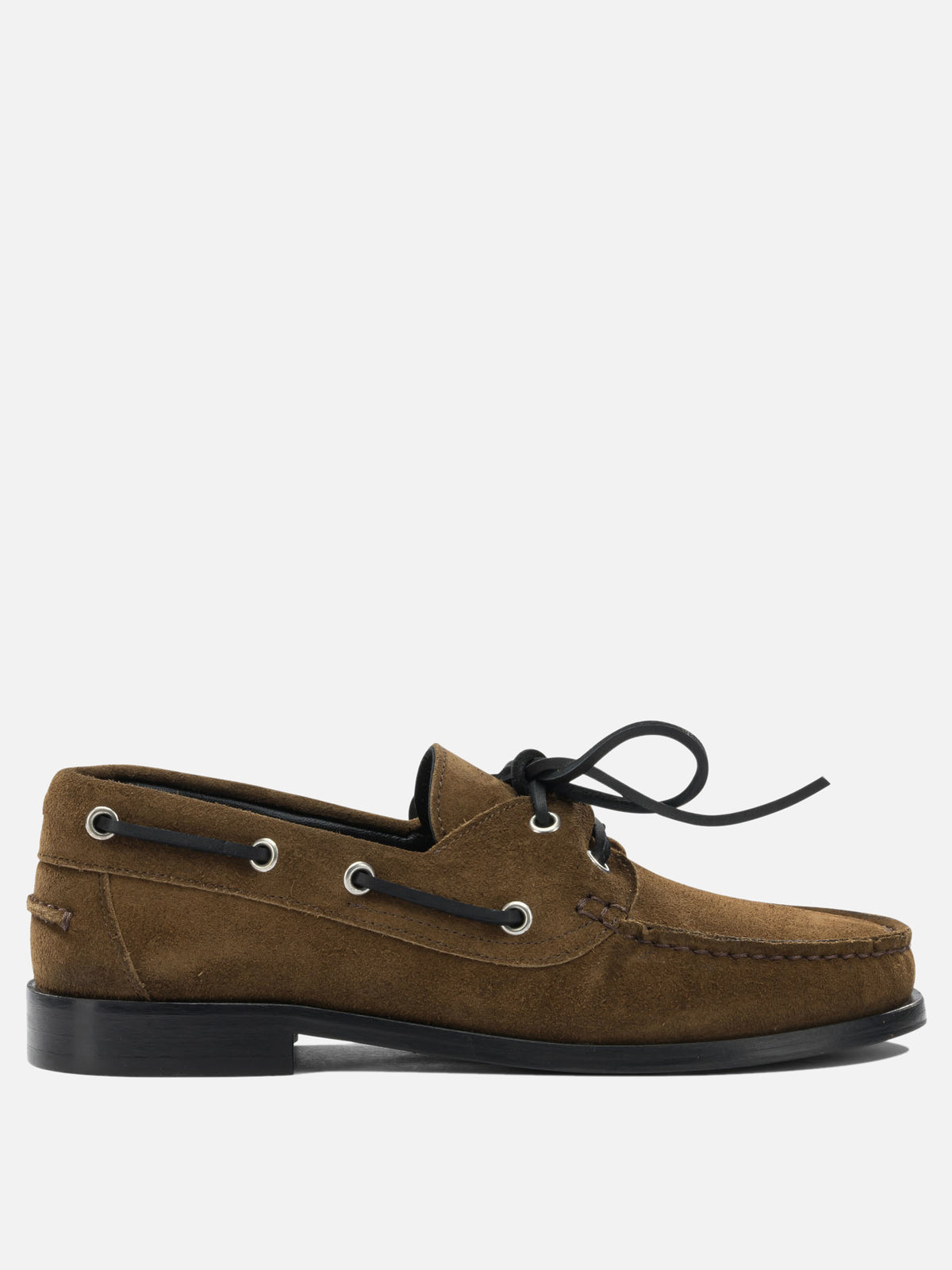 Aeyde "Harris" lace-up loafers Brown