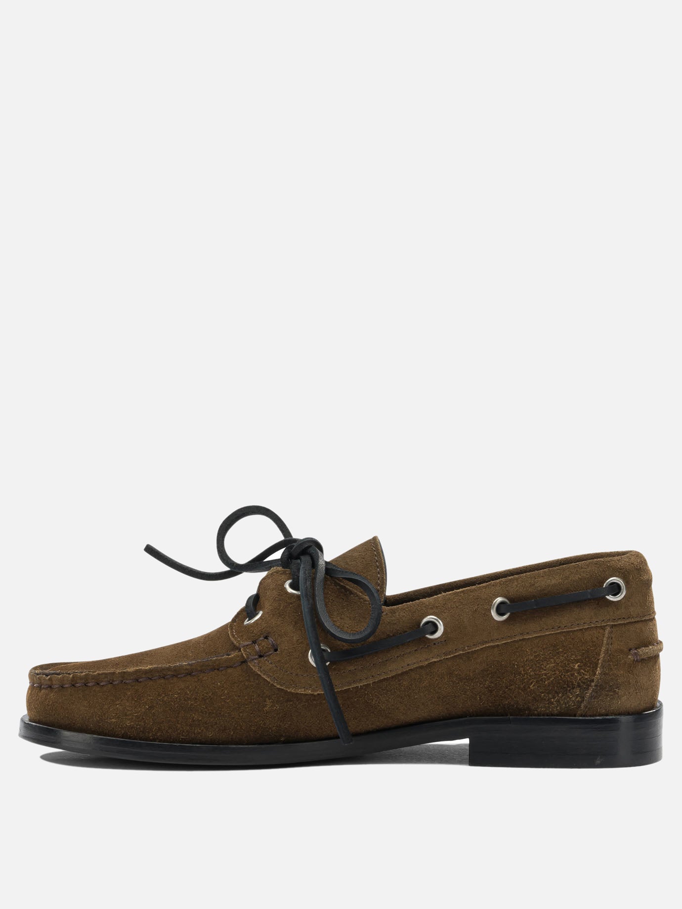 Loafers 100% cow suede leather - 50% cow leather 50% rubber  Brown - Aeyde Women | PDP | VIETTI Online Store | thumbnail_3