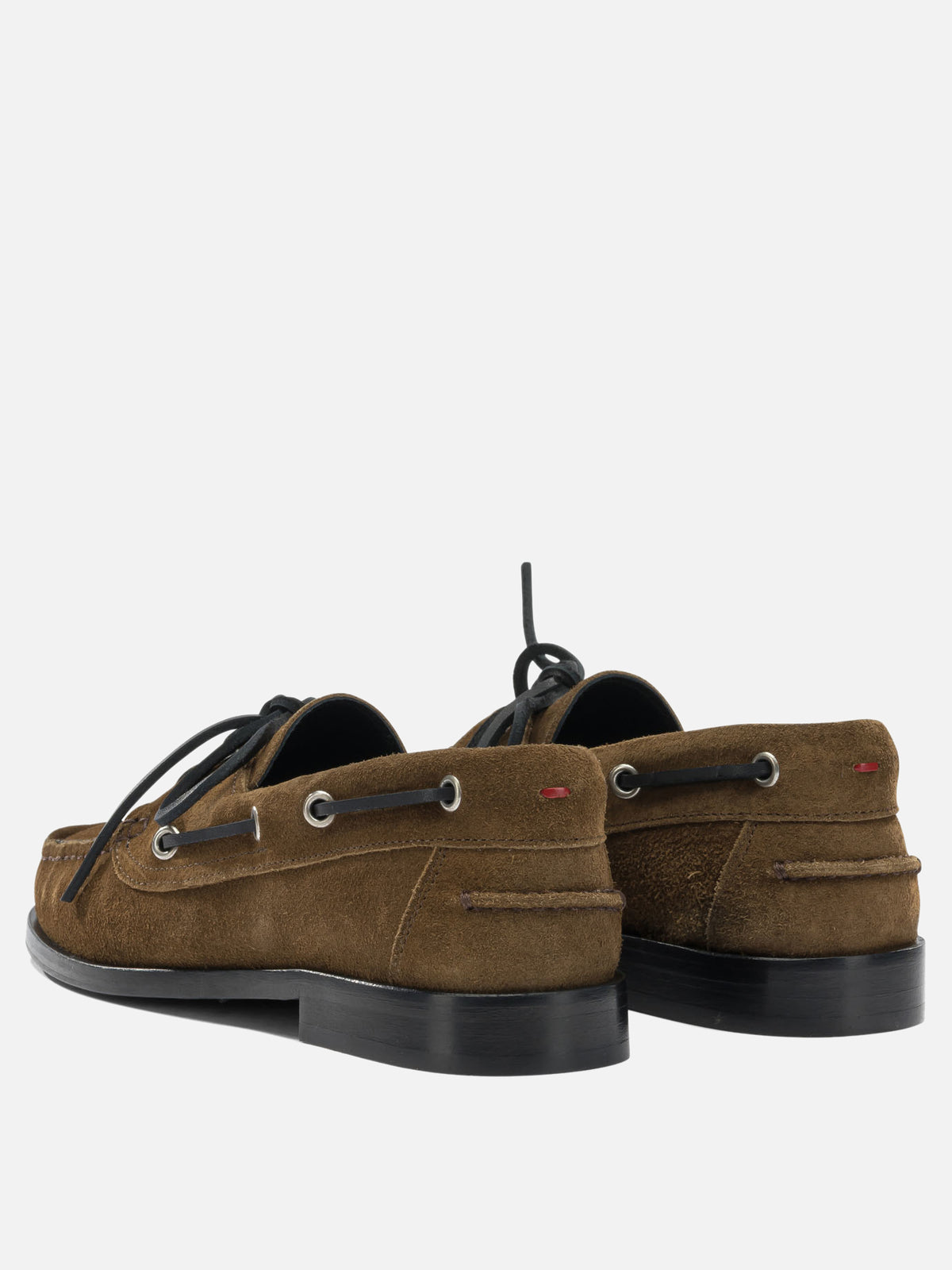 Aeyde "Harris" lace-up loafers Brown