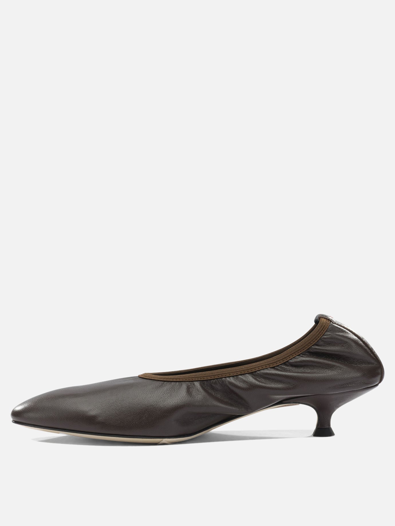 Pumps 100% nappa leather - 100% cow leather  Brown - Aeyde Women | PDP | VIETTI Online Store | thumbnail_3