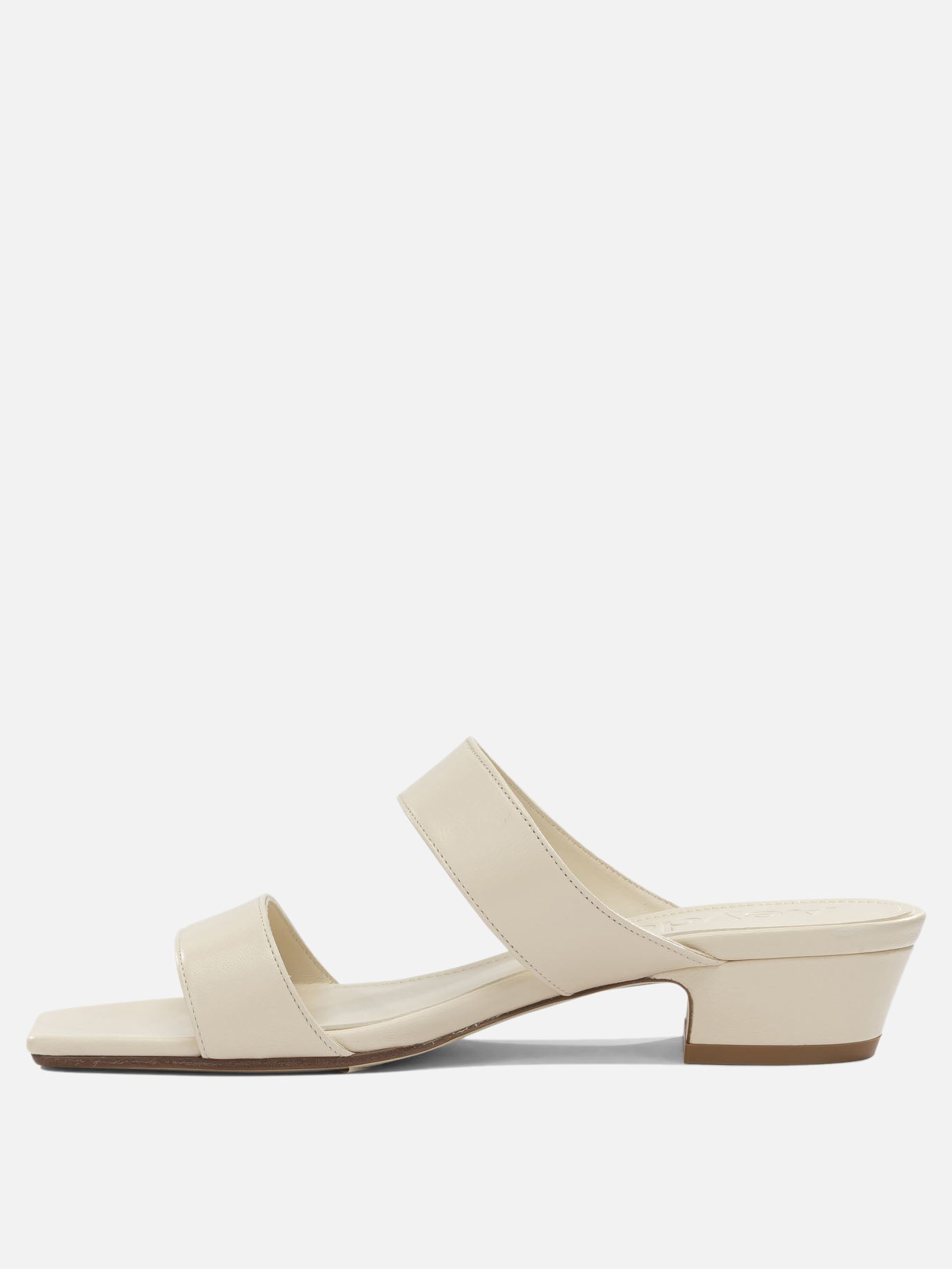 Heeled sandals 100% nappa leather - 100% cow leather  White - Aeyde Women | PDP | VIETTI Online Store | thumbnail_3