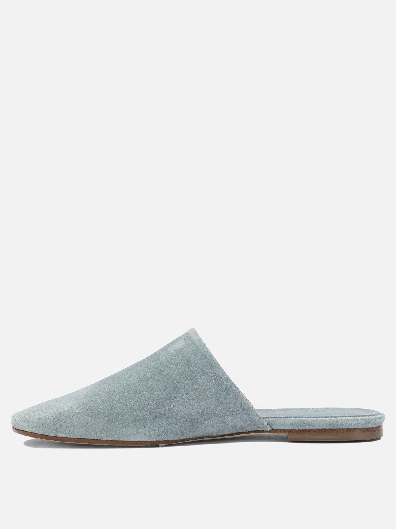 Flat sandals 100% kid suede leather - 100% cow leather  Light blue - Aeyde Women | PDP | VIETTI Online Store | Zoom-Modal_3
